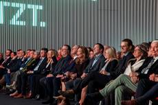 Front Row beim Neujahrsempfang