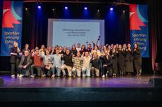 Gruppenfoto Sportlerehrung